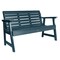 Highwood Usa 4ft Weatherly Garden Bench Outdoor Furniture for Patio, Backyard, Garden AD-BENW4-NBE - alternate 1
